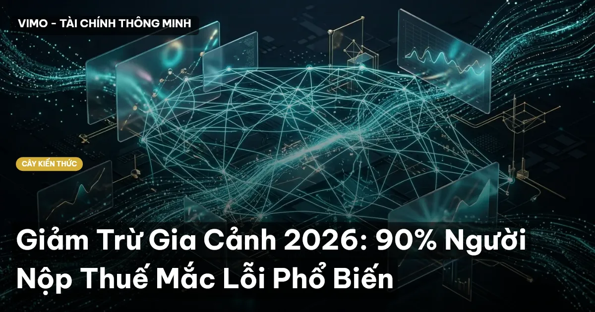 Giảm Trừ Gia Cảnh 2026: 90% Người Nộp Thuế Mắc Lỗi Phổ Biến