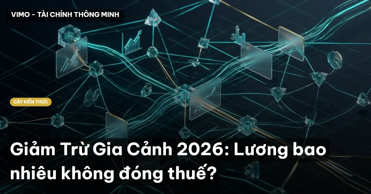 Giảm Trừ Gia Cảnh 2026: Lương bao nhiêu không đóng thuế?