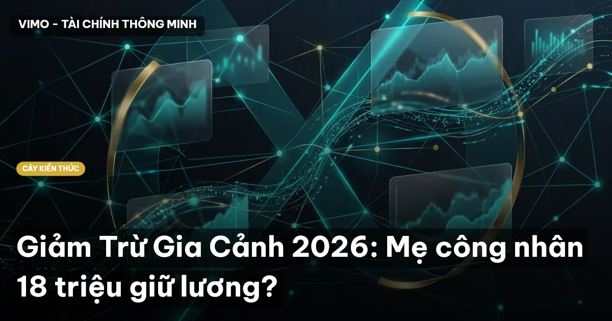 Giảm Trừ Gia Cảnh 2026: Mẹ công nhân 18 triệu giữ lương?