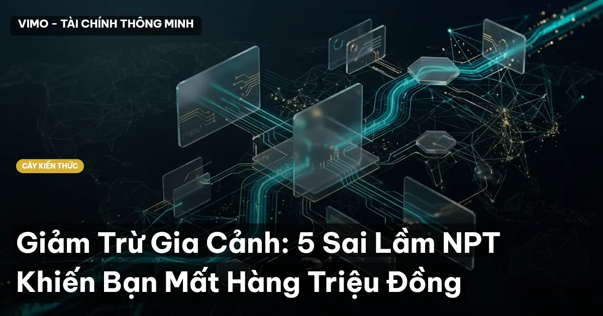 Giảm Trừ Gia Cảnh: 5 Sai Lầm NPT Khiến Bạn Mất Hàng Triệu Đồng