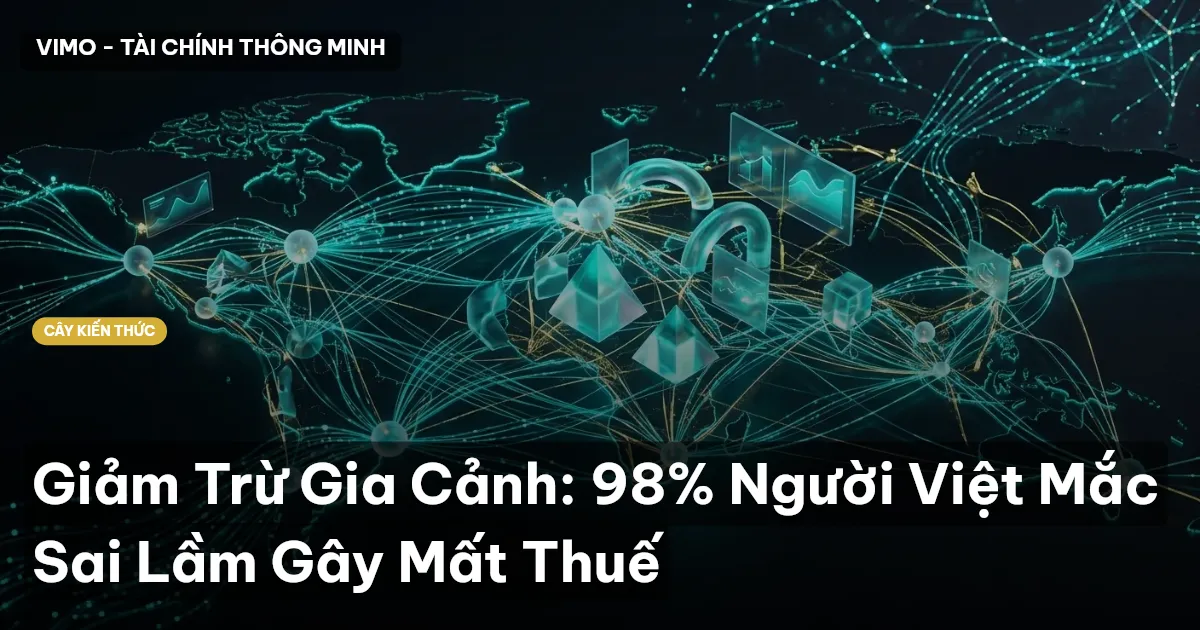 Giảm Trừ Gia Cảnh: 98% Người Việt Mắc Sai Lầm Gây Mất Thuế