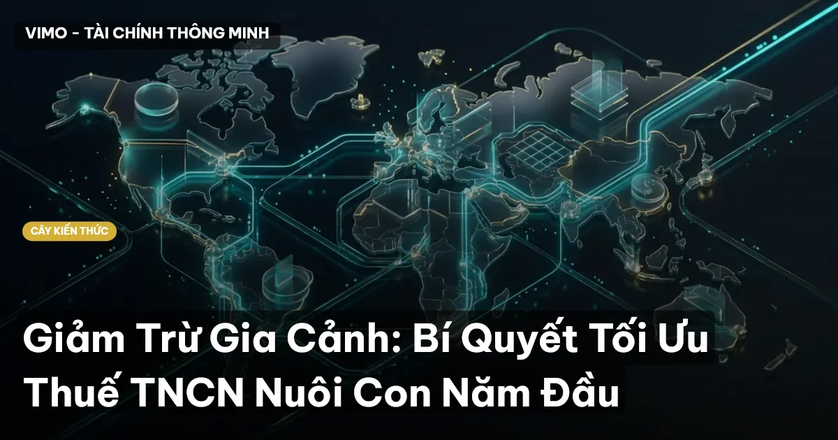 Giảm Trừ Gia Cảnh: Bí Quyết Tối Ưu Thuế TNCN Nuôi Con Năm Đầu