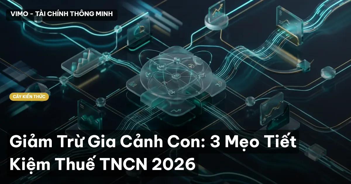Giảm Trừ Gia Cảnh Con: 3 Mẹo Tiết Kiệm Thuế TNCN 2026
