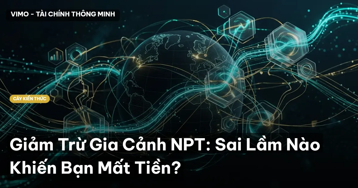 Giảm Trừ Gia Cảnh NPT: Sai Lầm Nào Khiến Bạn Mất Tiền?