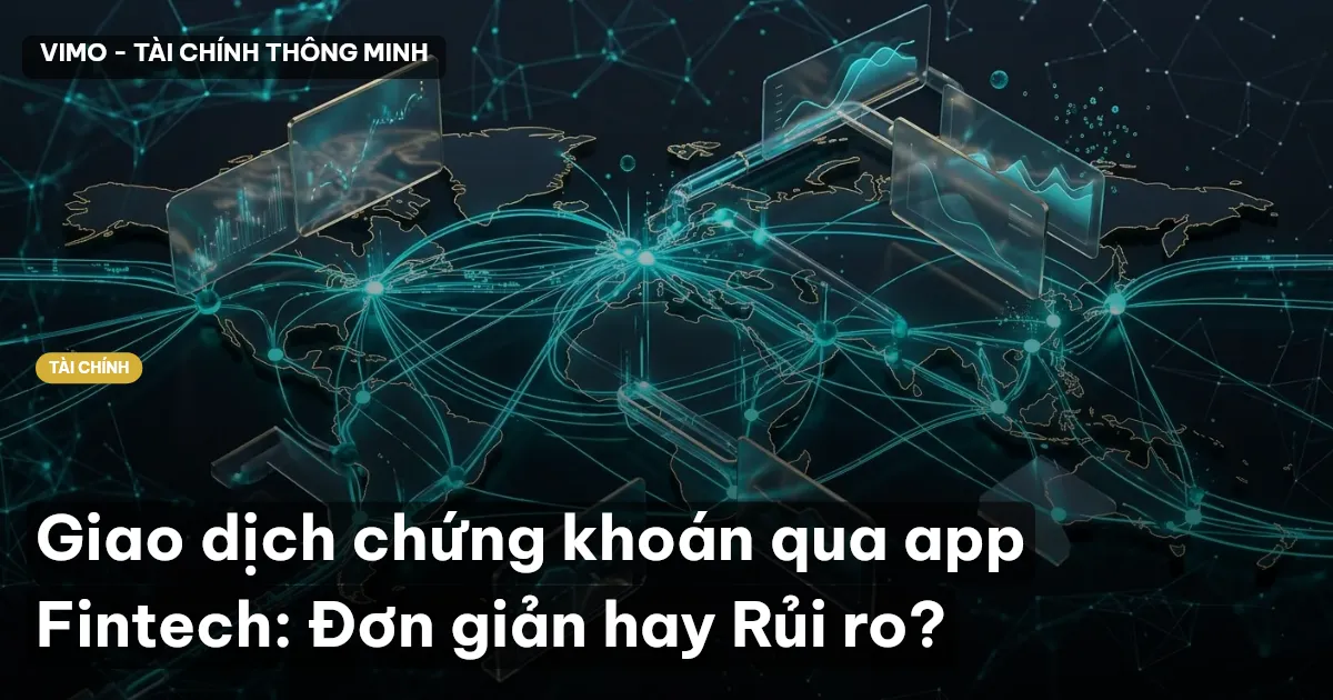 Giao dịch chứng khoán qua app Fintech: Đơn giản hay Rủi ro?