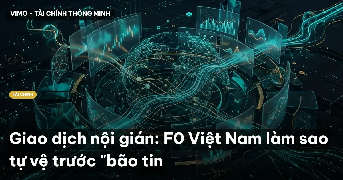 Giao dịch nội gián: F0 Việt Nam làm sao tự vệ trước "bão tin