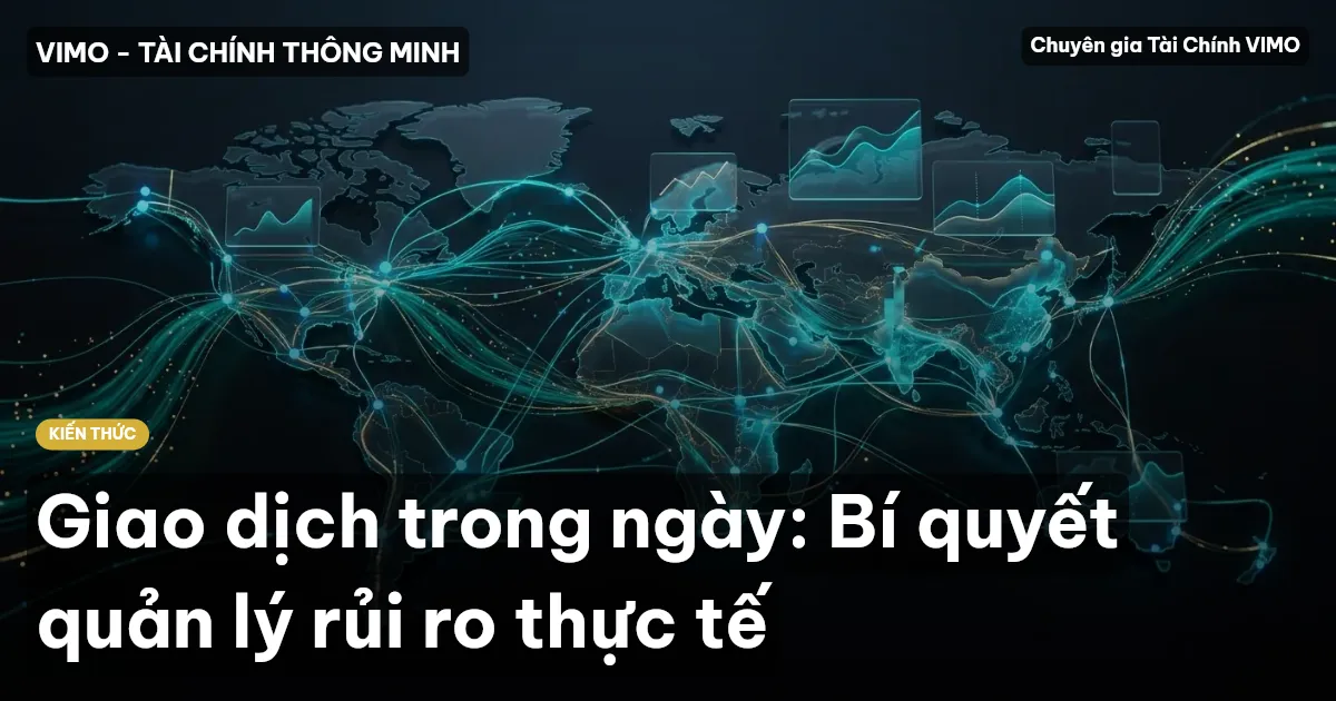 Giao dịch trong ngày: Bí quyết quản lý rủi ro thực tế