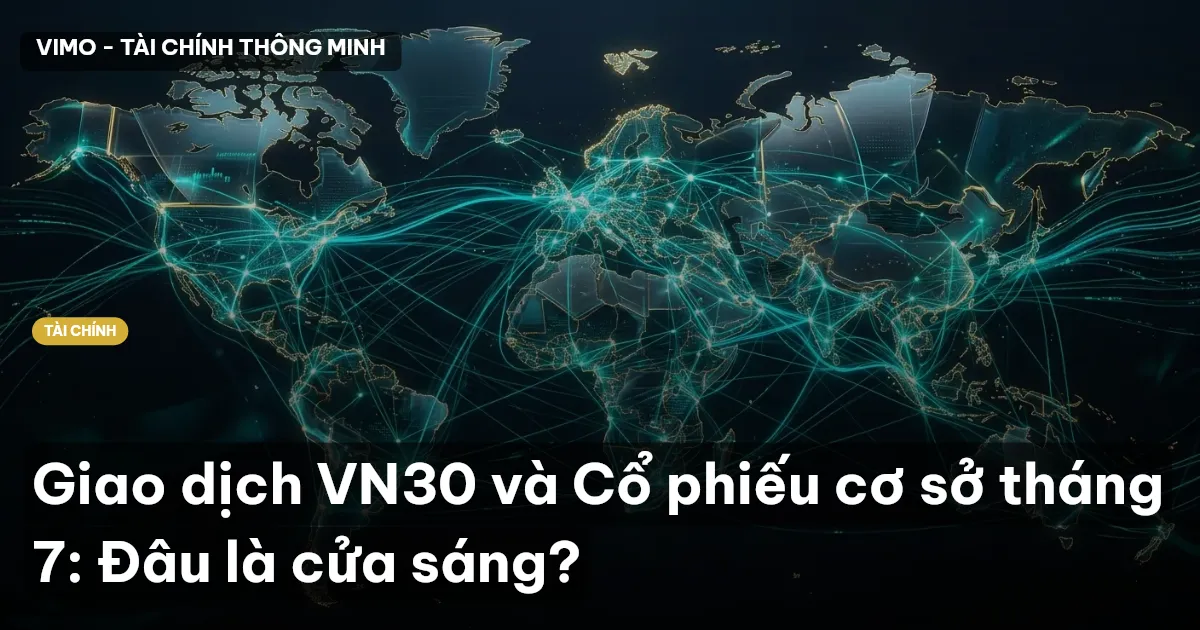 Giao dịch VN30 và Cổ phiếu cơ sở tháng 7: Đâu là cửa sáng?