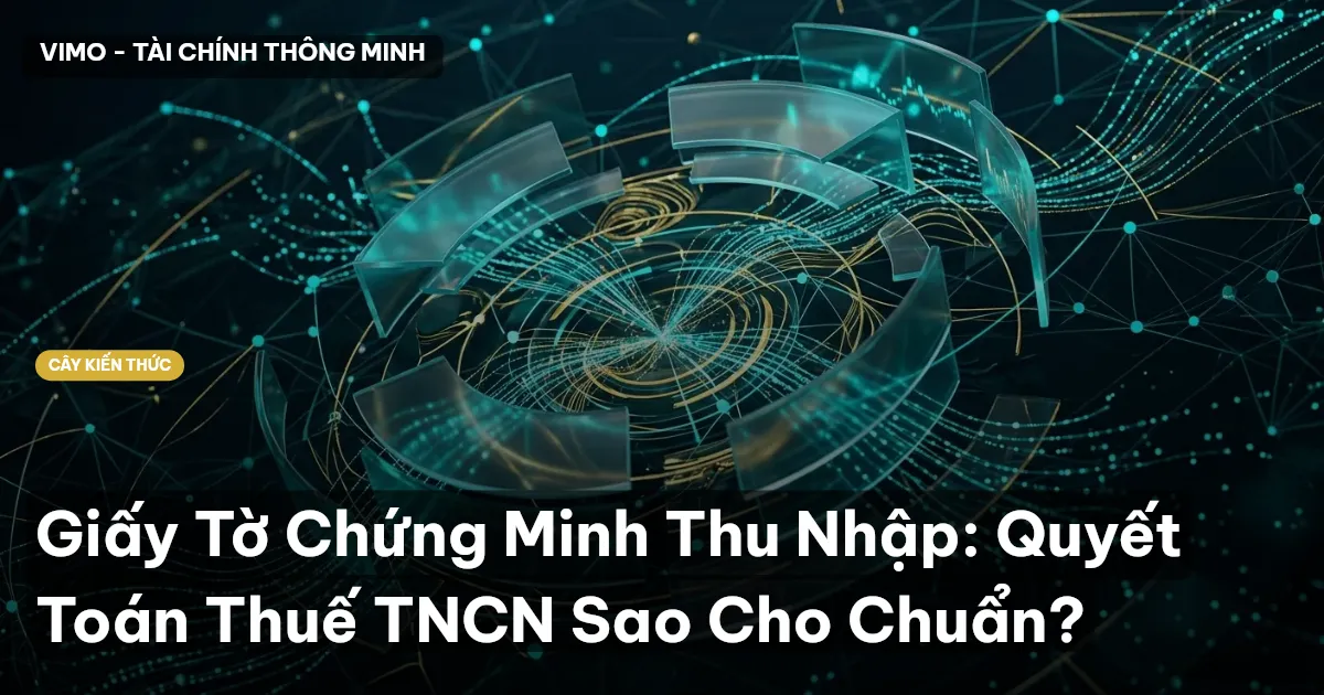 Giấy Tờ Chứng Minh Thu Nhập: Quyết Toán Thuế TNCN Sao Cho Chuẩn?