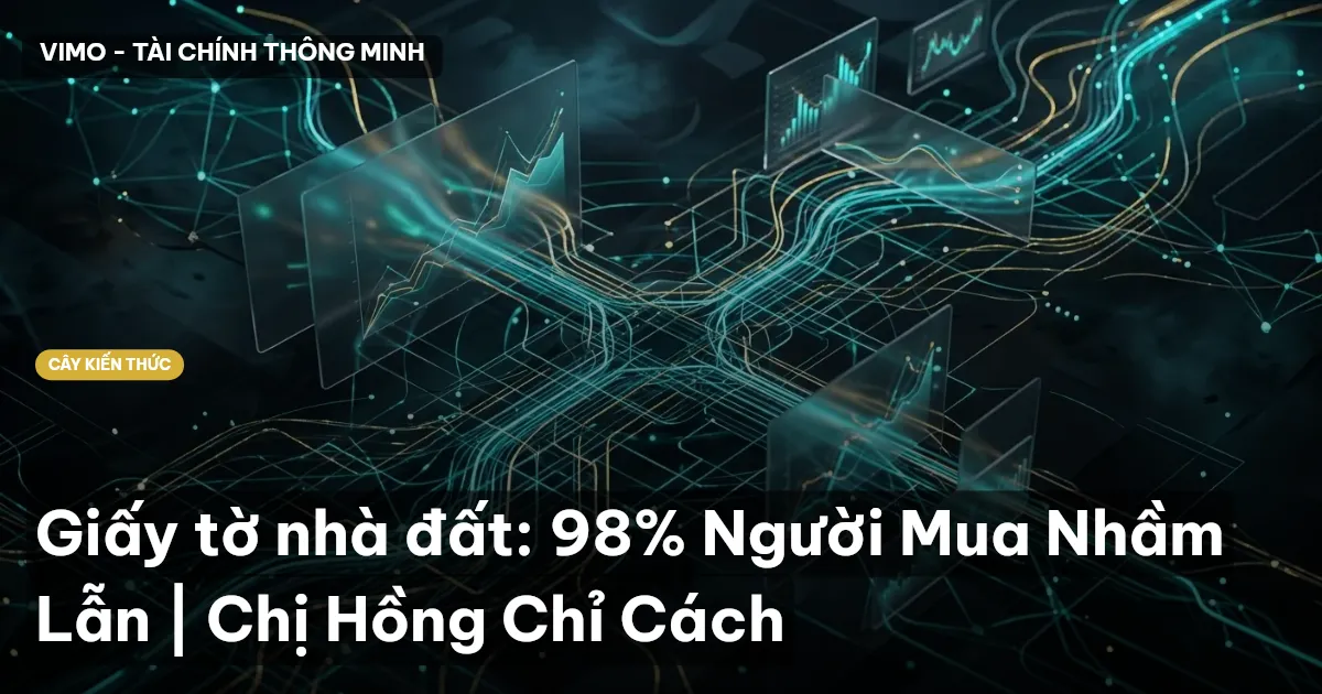 Giấy tờ nhà đất: 98% Người Mua Nhầm Lẫn | Cú Thông Thái Chỉ Cách