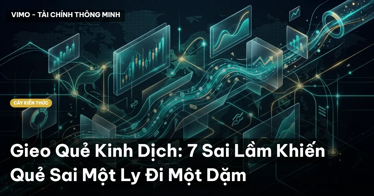 Gieo Quẻ Kinh Dịch: 7 Sai Lầm Khiến Quẻ Sai Một Ly Đi Một Dặm