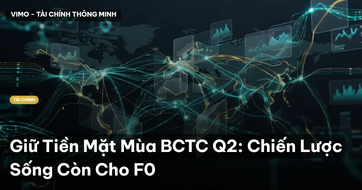 Giữ Tiền Mặt Mùa BCTC Q2: Chiến Lược Sống Còn Cho F0