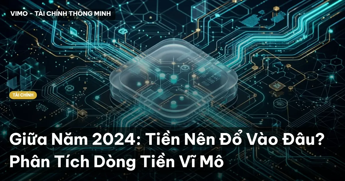 Giữa Năm 2024: Tiền Nên Đổ Vào Đâu? Phân Tích Dòng Tiền Vĩ Mô