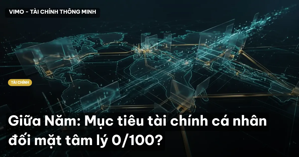 Giữa Năm: Mục tiêu tài chính cá nhân đối mặt tâm lý 0/100?