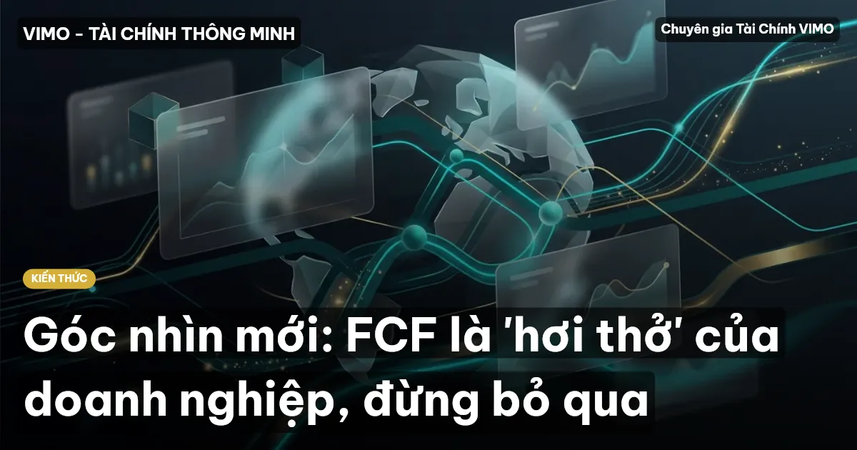 Góc nhìn mới: FCF là 'hơi thở' của doanh nghiệp, đừng bỏ qua