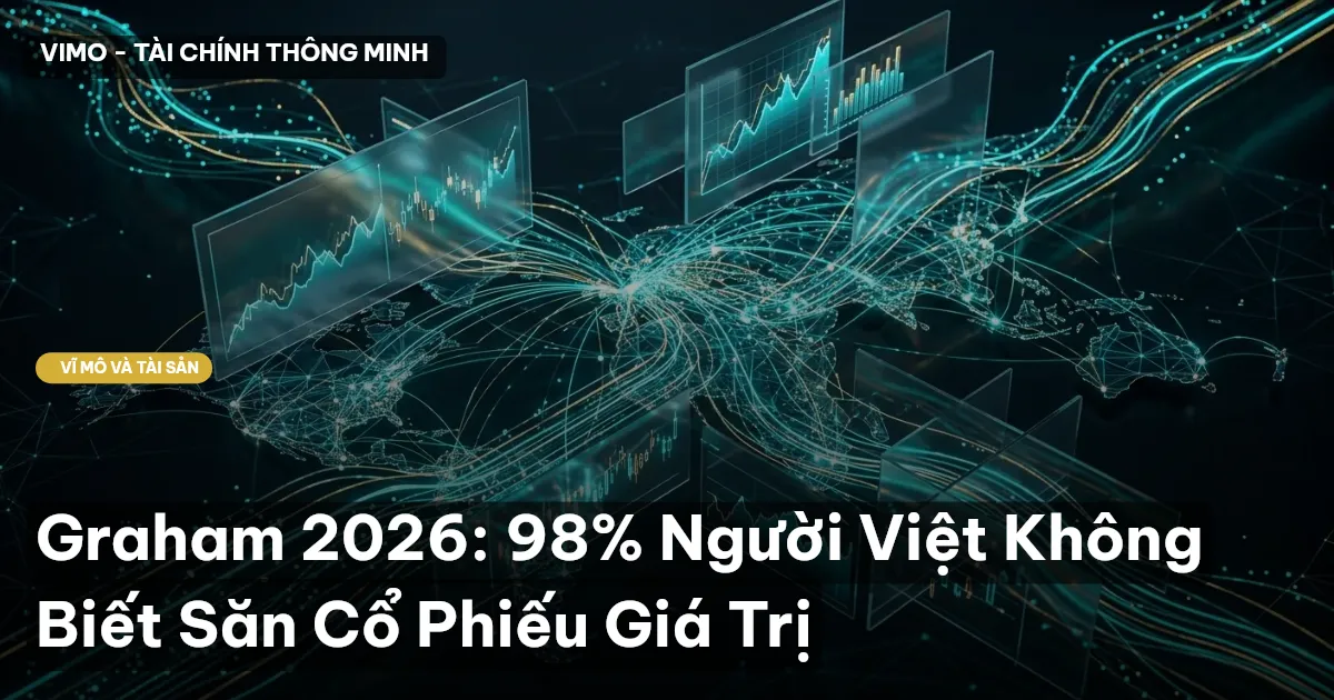 Graham 2026: 98% Người Việt Không Biết Săn Cổ Phiếu Giá Trị