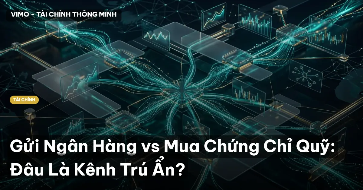 Gửi Ngân Hàng vs Mua Chứng Chỉ Quỹ: Đâu Là Kênh Trú Ẩn?