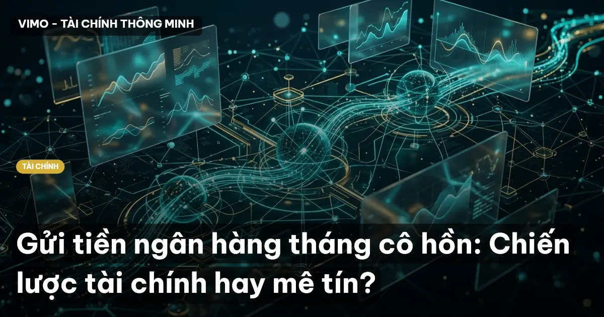 Gửi tiền ngân hàng tháng cô hồn: Chiến lược tài chính hay mê tín?