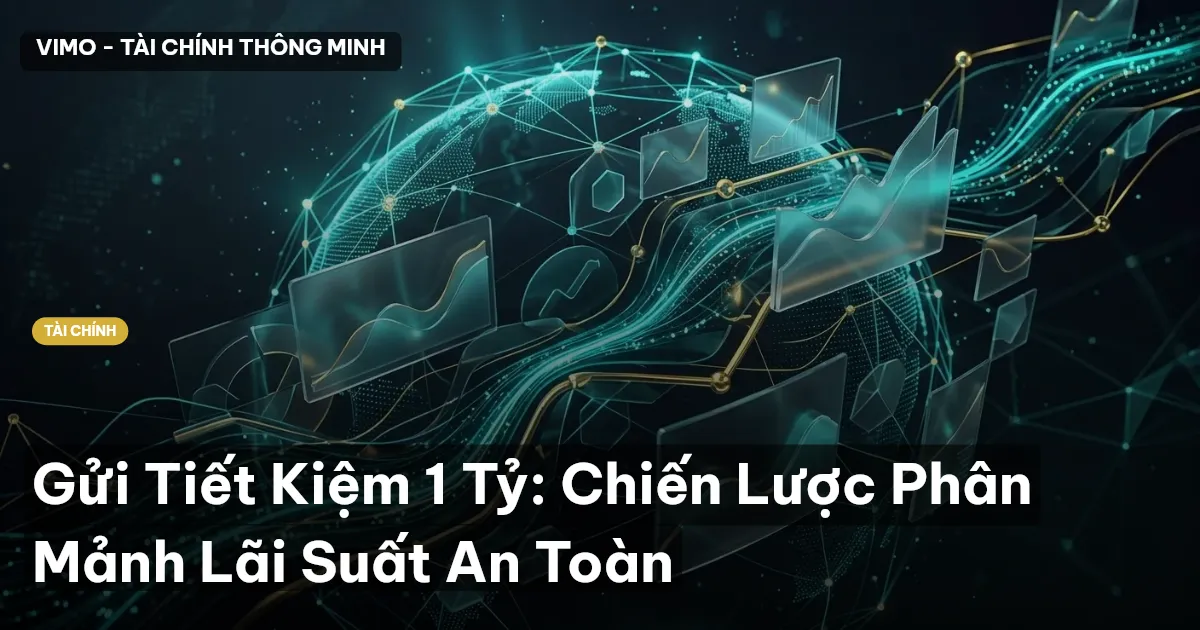 Gửi Tiết Kiệm 1 Tỷ: Chiến Lược Phân Mảnh Lãi Suất An Toàn