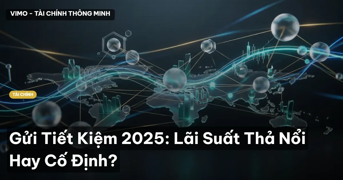 Gửi Tiết Kiệm 2025: Lãi Suất Thả Nổi Hay Cố Định?