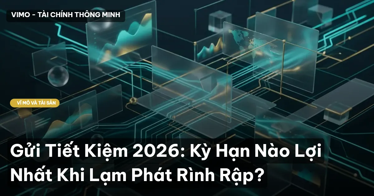 Gửi Tiết Kiệm 2026: Kỳ Hạn Nào Lợi Nhất Khi Lạm Phát Rình Rập?