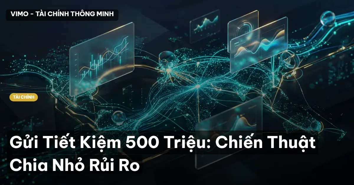 Gửi Tiết Kiệm 500 Triệu: Chiến Thuật Chia Nhỏ Rủi Ro