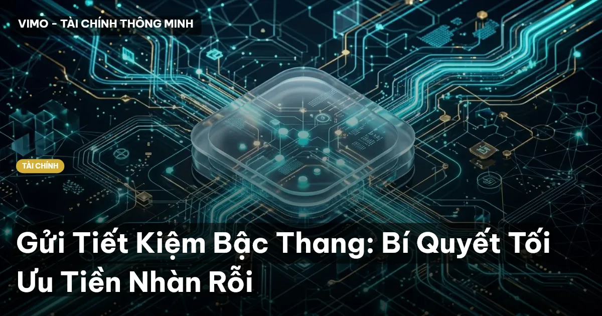 gửi tiết kiệm bậc thang