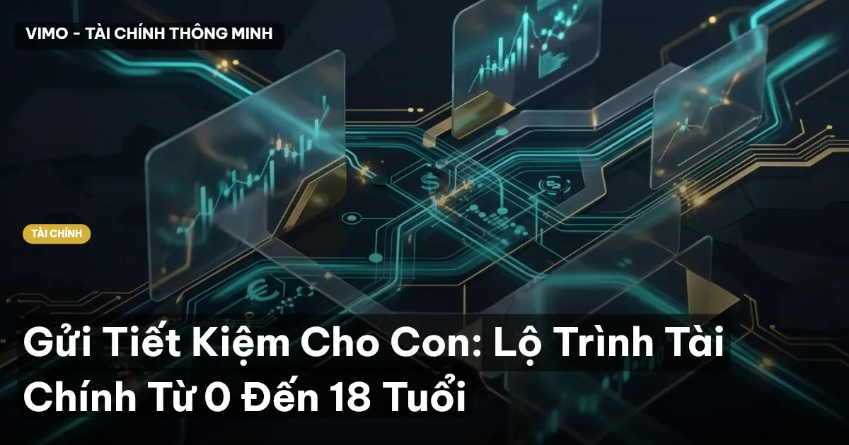 gửi tiết kiệm cho con