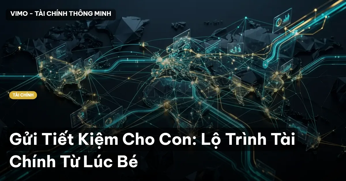 Gửi Tiết Kiệm Cho Con: Lộ Trình Tài Chính Từ Lúc Bé