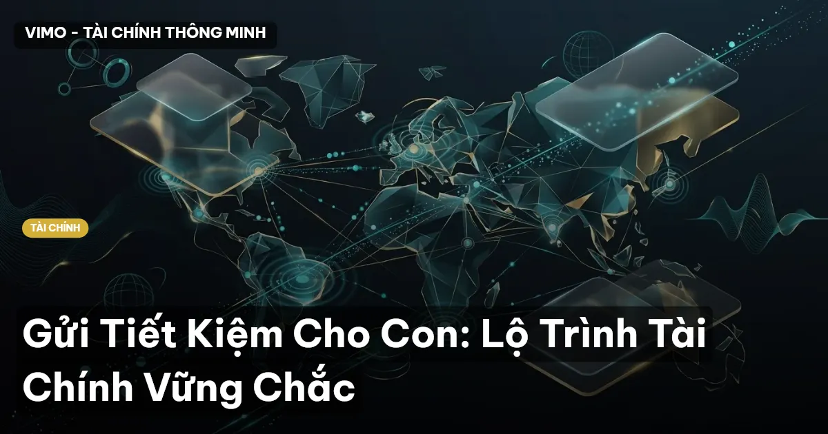 gửi tiết kiệm cho con