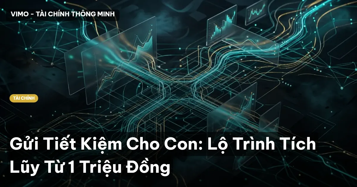 Gửi Tiết Kiệm Cho Con: Lộ Trình Tích Lũy Từ 1 Triệu Đồng