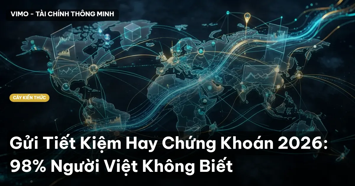 Gửi Tiết Kiệm Hay Chứng Khoán 2026: 98% Người Việt Không Biết