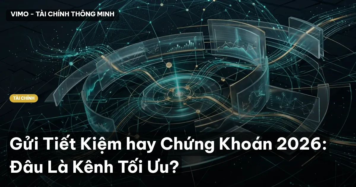 Gửi Tiết Kiệm hay Chứng Khoán 2026: Đâu Là Kênh Tối Ưu?