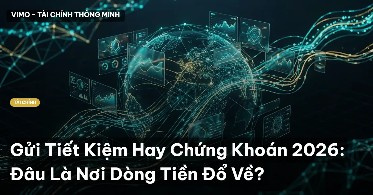 Gửi Tiết Kiệm Hay Chứng Khoán 2026: Đâu Là Nơi Dòng Tiền Đổ Về?