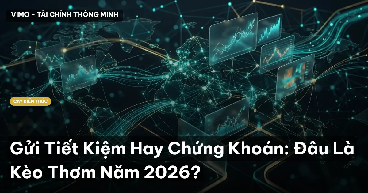 Gửi Tiết Kiệm Hay Chứng Khoán: Đâu Là Kèo Thơm Năm 2026?