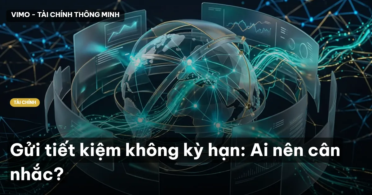 tiết kiệm không kỳ hạn