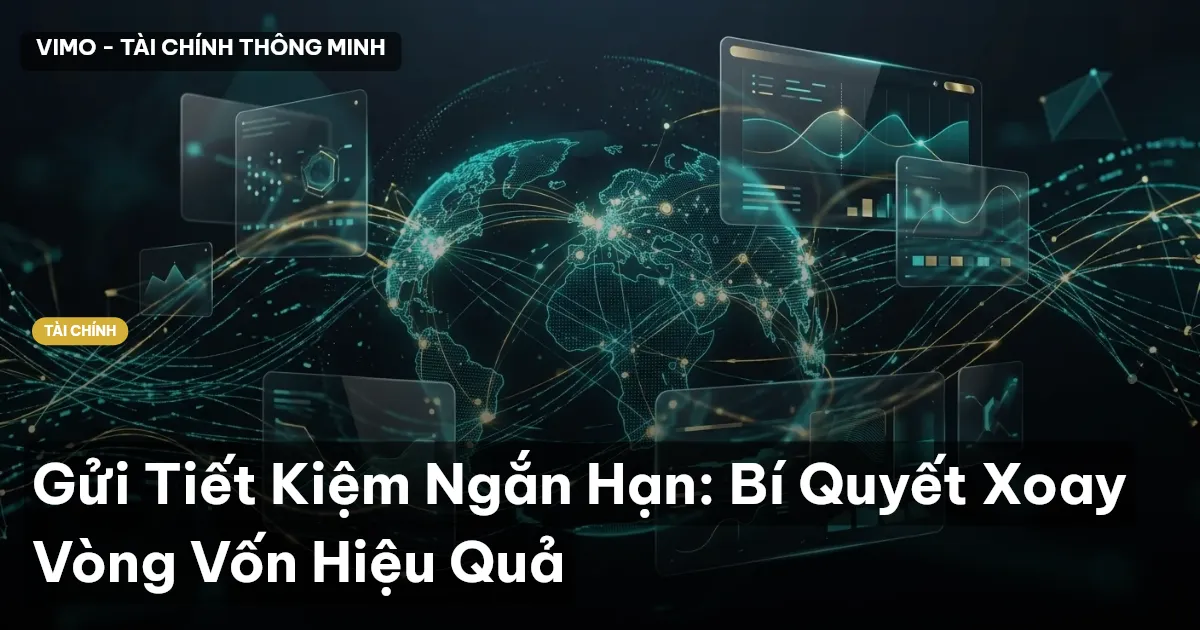 Gửi Tiết Kiệm Ngắn Hạn: Bí Quyết Xoay Vòng Vốn Hiệu Quả