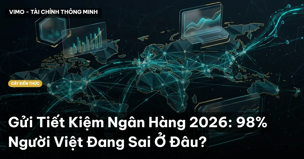 Gửi Tiết Kiệm Ngân Hàng 2026: 98% Người Việt Đang Sai Ở Đâu?