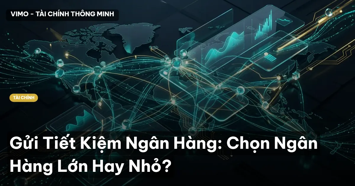 Gửi Tiết Kiệm Ngân Hàng: Chọn Ngân Hàng Lớn Hay Nhỏ?