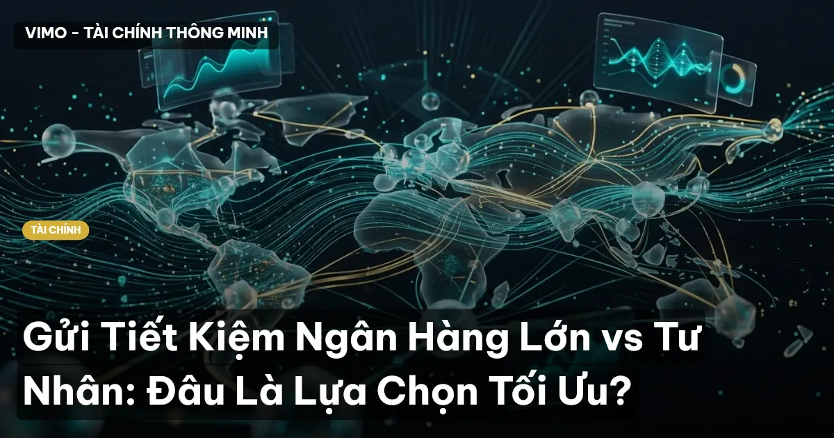 Gửi Tiết Kiệm Ngân Hàng Lớn vs Tư Nhân: Đâu Là Lựa Chọn Tối Ưu?
