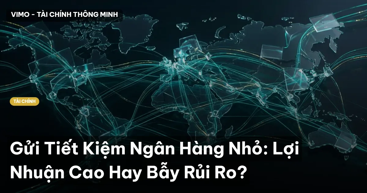 Gửi Tiết Kiệm Ngân Hàng Nhỏ: Lợi Nhuận Cao Hay Bẫy Rủi Ro?