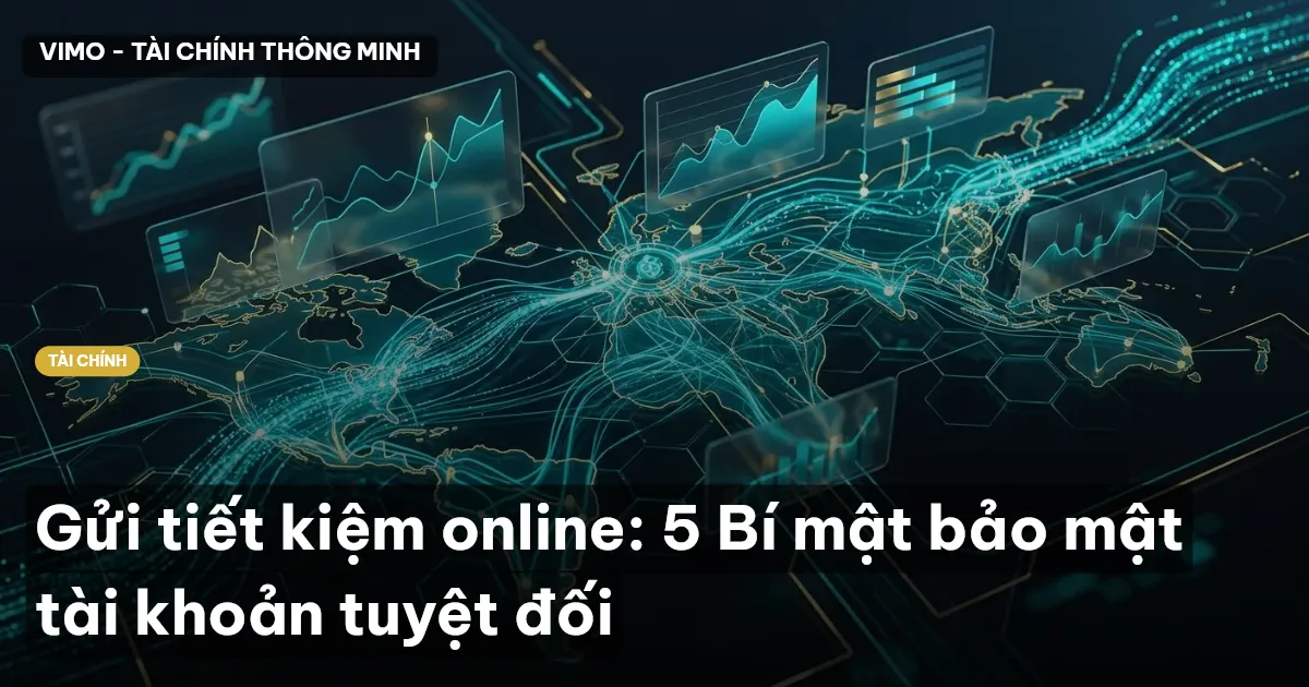 Gửi tiết kiệm online: 5 Bí mật bảo mật tài khoản tuyệt đối