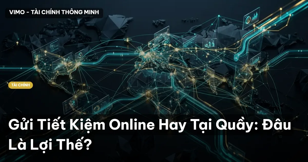 Gửi Tiết Kiệm Online Hay Tại Quầy: Đâu Là Lợi Thế?