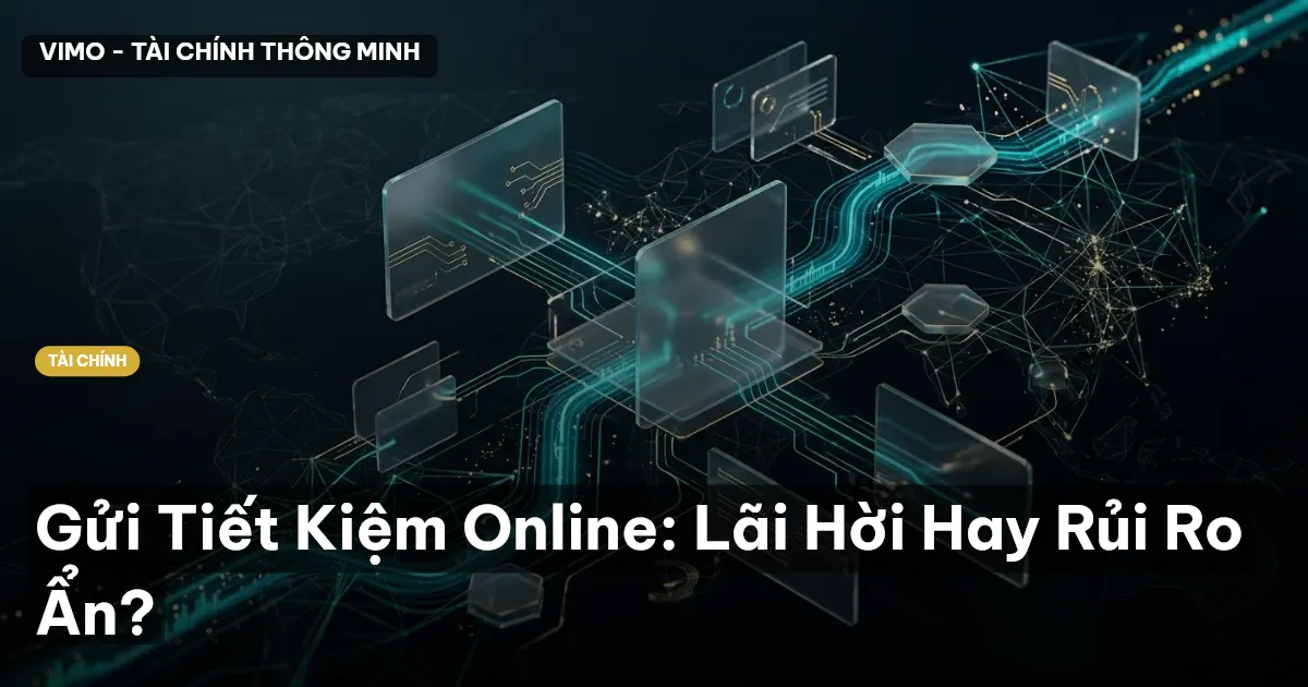 Gửi Tiết Kiệm Online: Lãi Hời Hay Rủi Ro Ẩn?