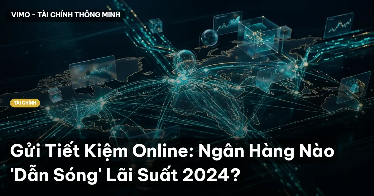 Gửi Tiết Kiệm Online: Ngân Hàng Nào 'Dẫn Sóng' Lãi Suất 2024?
