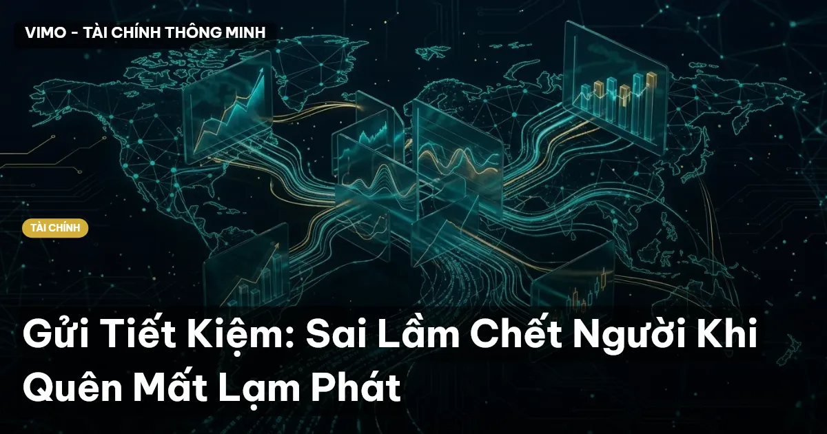 Gửi Tiết Kiệm: Sai Lầm Chết Người Khi Quên Mất Lạm Phát