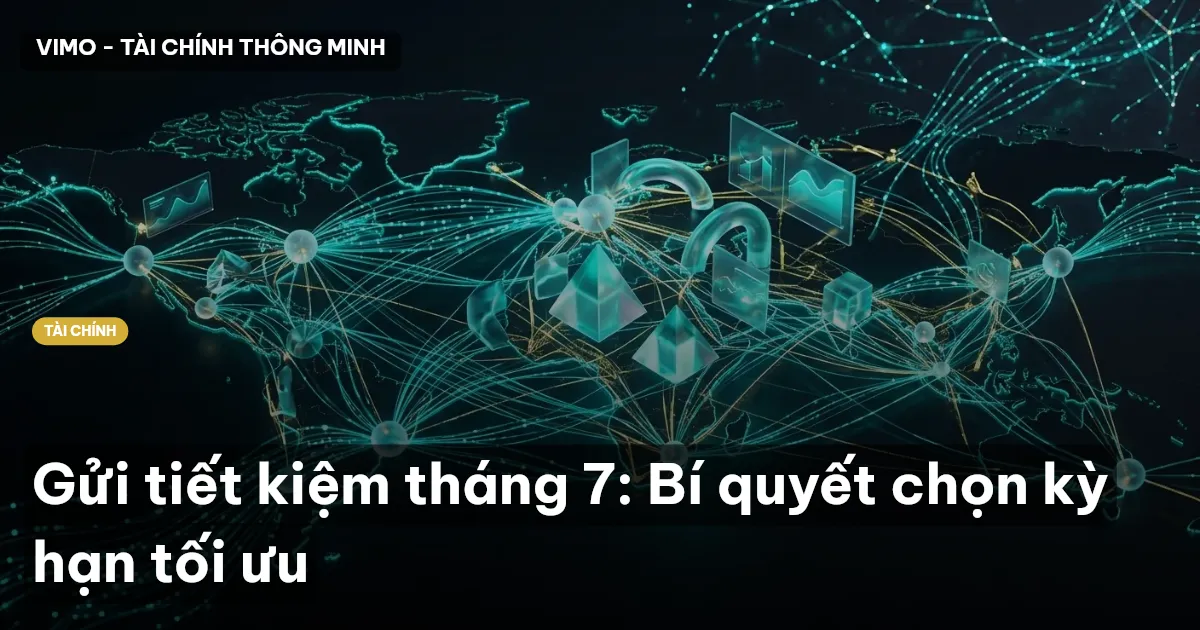 Gửi tiết kiệm tháng 7: Bí quyết chọn kỳ hạn tối ưu