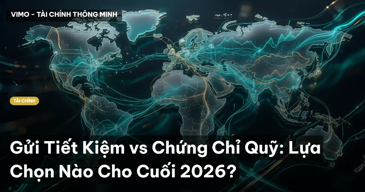 Gửi Tiết Kiệm vs Chứng Chỉ Quỹ: Lựa Chọn Nào Cho Cuối 2026?