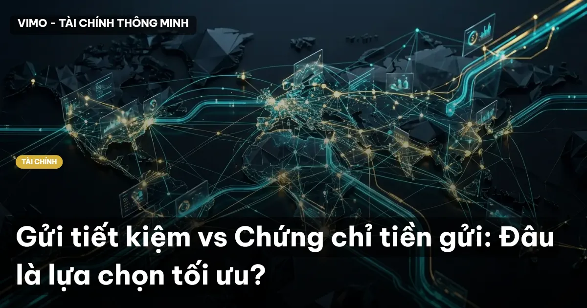 Gửi tiết kiệm vs Chứng chỉ tiền gửi: Đâu là lựa chọn tối ưu?