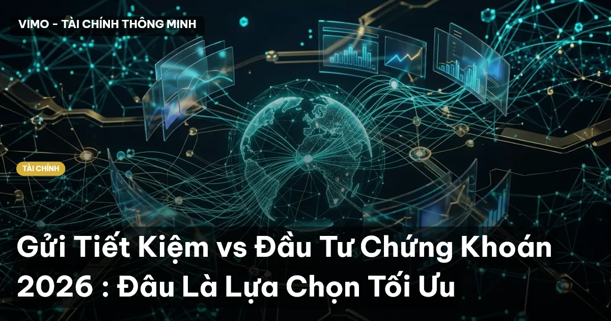 Gửi Tiết Kiệm vs Đầu Tư Chứng Khoán 2026 : Đâu Là Lựa Chọn Tối Ưu